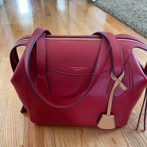 Tory Burch Perry Handbag Red **NEW**